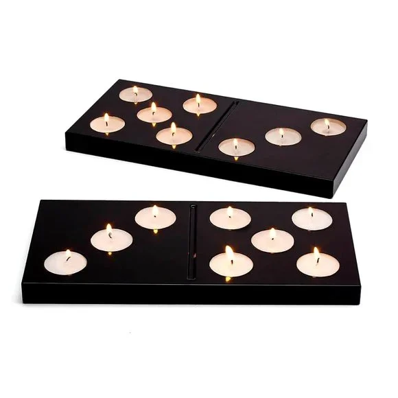 Domino Tealight Candle Holder - Picture 1 of 3